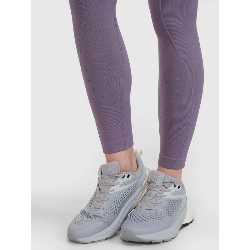 Women's seamless training leggings 4F | Anna Lewandowska 4F 4FALSSS25TFTIF383-51S