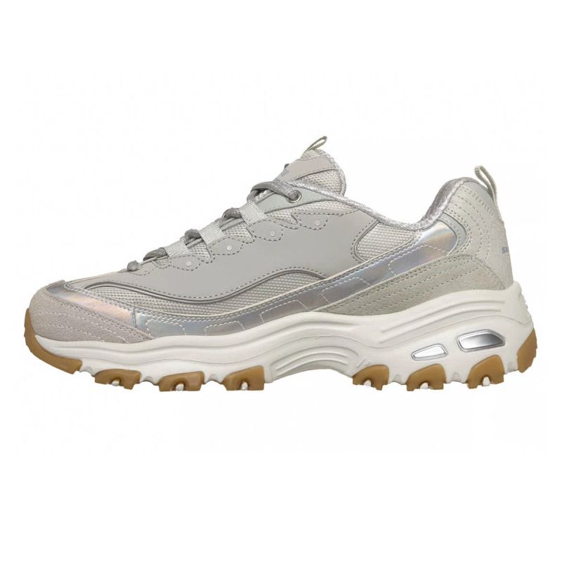 Skechers D'Lites Dazzling Shine 150556-GRY Gray In preparation Your Sports Performance