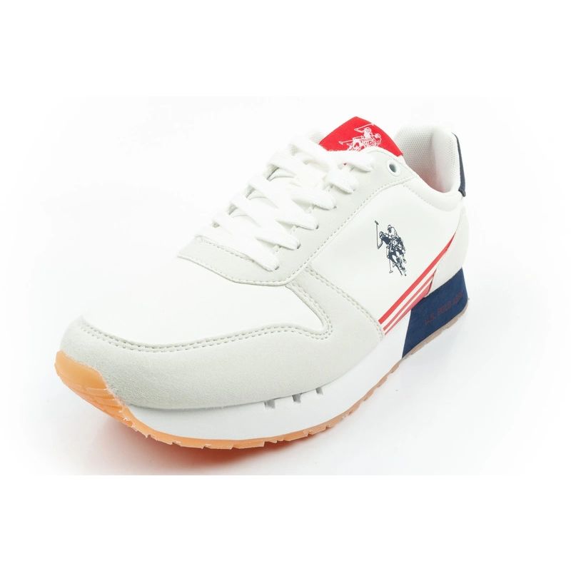 US Polo Assn sports shoes sneakers men's fashionable comfortable white Your Sports Performance
