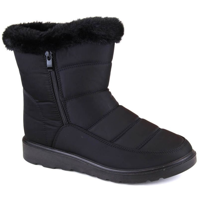 Potocki W WOL197 insulated snow boots with fur, black Footwear/Outdoor/Potocki Your Sports Performance