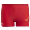 Swimwear adidas 3 Bar Log Boxer Jr IC4739 Clothing/Swimming Adidas