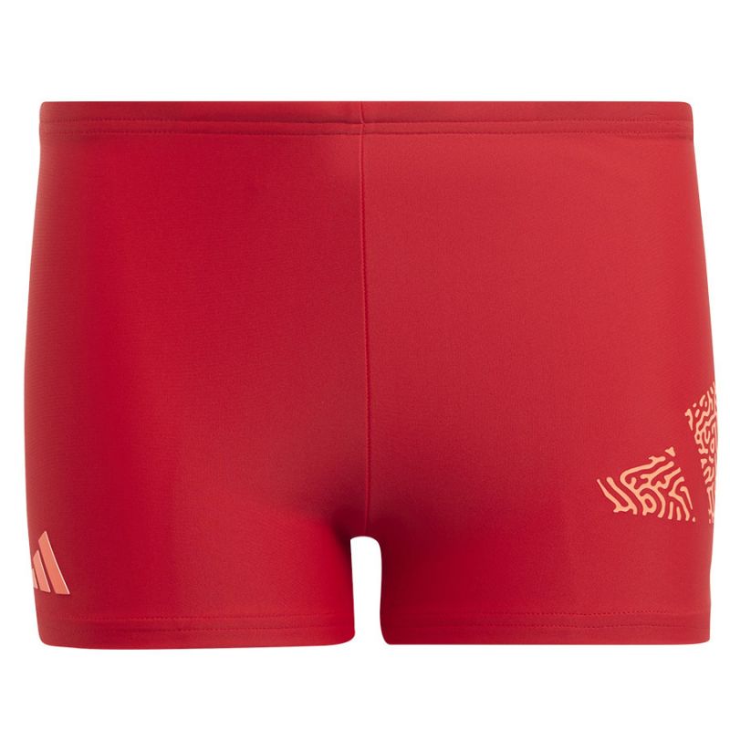 Swimwear adidas 3 Bar Log Boxer Jr IC4739 Clothing/Swimming Adidas
