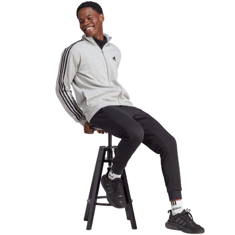 adidas Basic 3-Stripes Fleece M IA3073 tracksuit Clothing/Training Adidas
