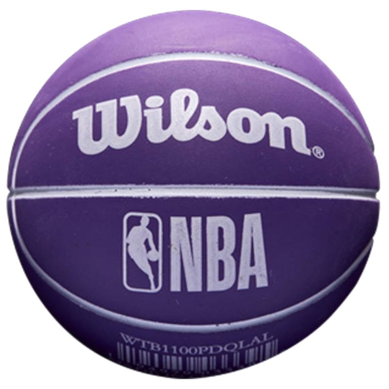 Wilson NBA Dribbler Los Angeles Lakers Mini Ball WTB1100PDQLAL basketball Accessories/Balls/Basketball Your Sports Performance