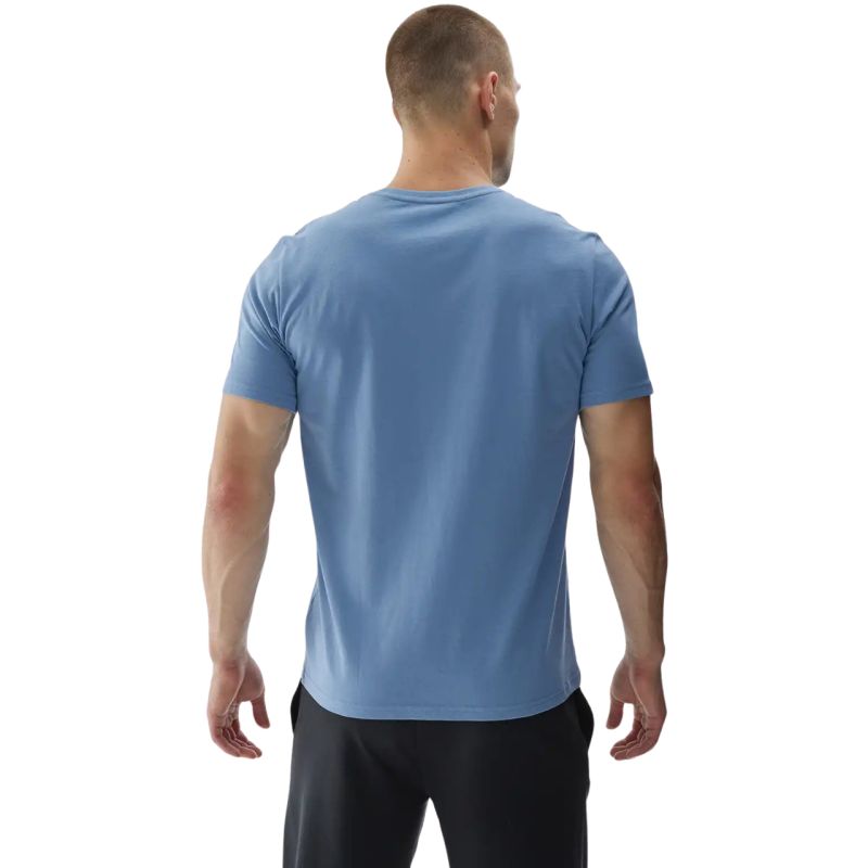 Men's T-shirt 4F M2961 denim 4FWAW25TTSHM2961 32S In preparation Your Sports Performance