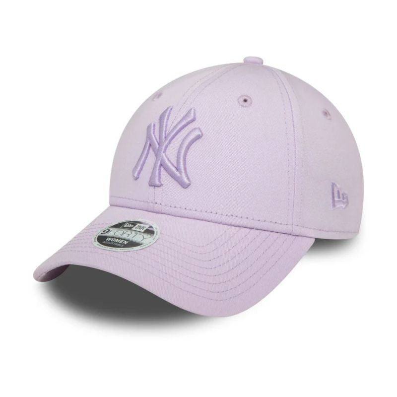 New Era 9FORTY NY New York Yankees Women's League Essential Lilac Women's Baseball Cap - 60424627 Odzież/Czapki/Czapki z daszkiem Your Sports Performance
