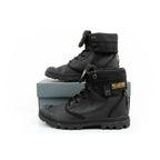Palladium Women's Baggy Coated High Top Sneakers Fashionable Black In preparation Your Sports Performance
