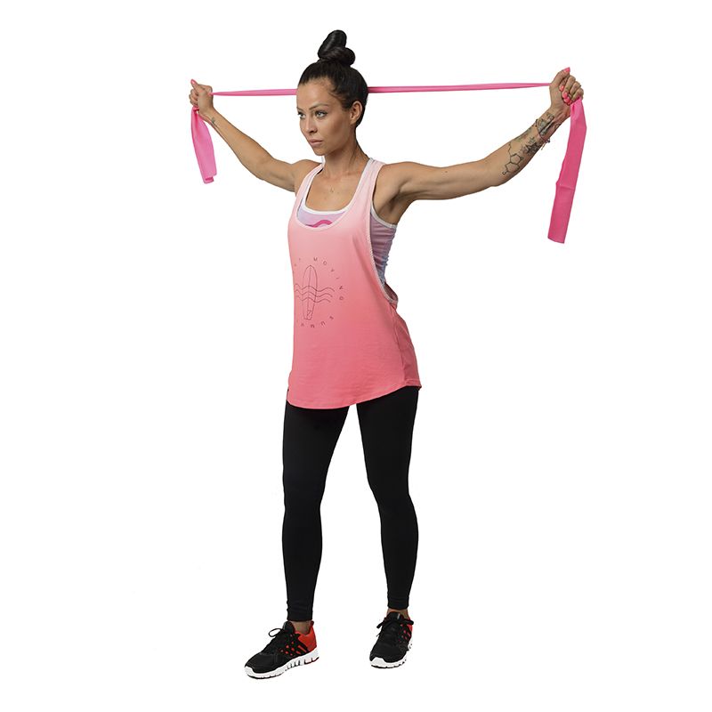 Pilates tape HMS TP01 PINK 0.7 x 120 x 1200 MM 17-34-022 Accessories/Training equipment Your Sports Performance
