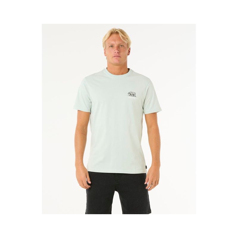 RIP CURL Desti Animals Tee Turquoise