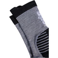 PERFORMANCE MERINO TRAIL crew socks, black