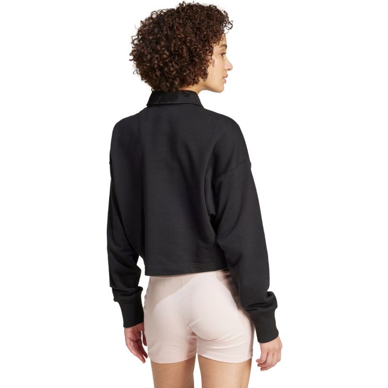 Sweatshirt adidas All Szn French Terry Polo W IX3806 Clothing/Lifestyle/adidas Adidas