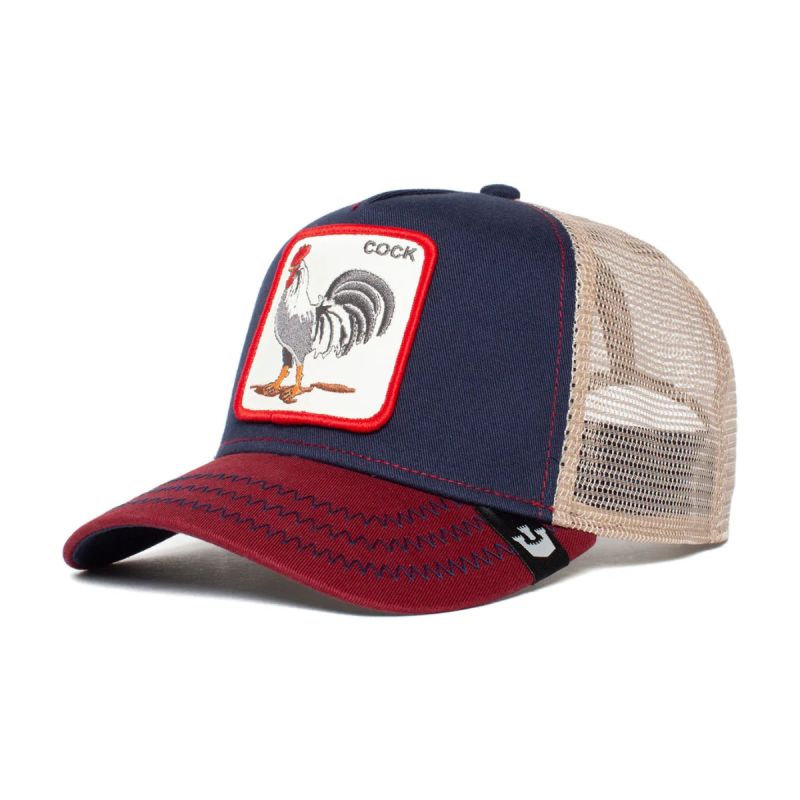 Goorin Bros. The Cock Trucker Cap - 101-0378-NVY Odzież/Czapki/Czapki z daszkiem Your Sports Performance