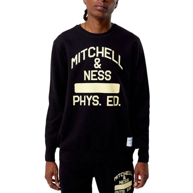 Mitchell &amp; Ness Branded Fashion Graphic Crew M FCPO5532-MNNYYPPPBLCK sweatshirt Clothing/Lifestyle/Mitchell & Ness Your Sports Performance