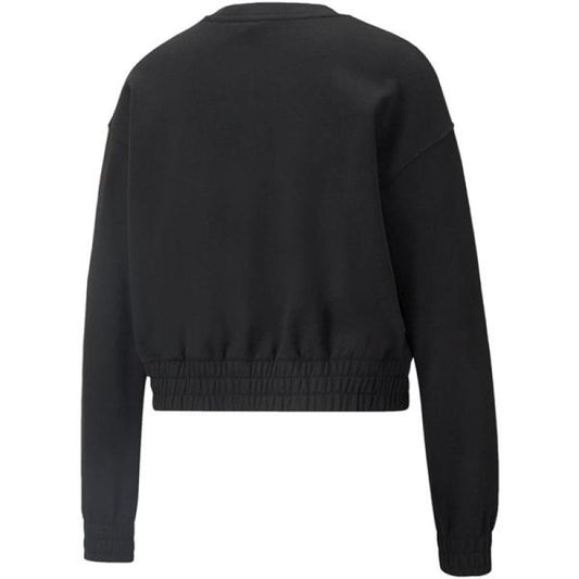 Puma Her Crew TR Women's Tracksuit, Non-Zip, Sports Cotton, Black (847094-01) In preparation Your Sports Performance