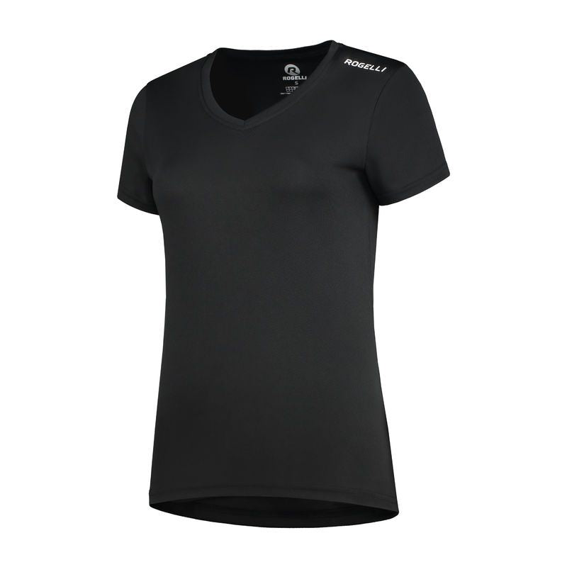 Rogelli women's T-shirt PROMO black S Clothing Your Sports Performance