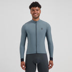 Rogelli SIGNATURE long sleeve t-shirt, gray L Rogelli/Rower/Men/Koszulki Długi Rękaw Your Sports Performance
