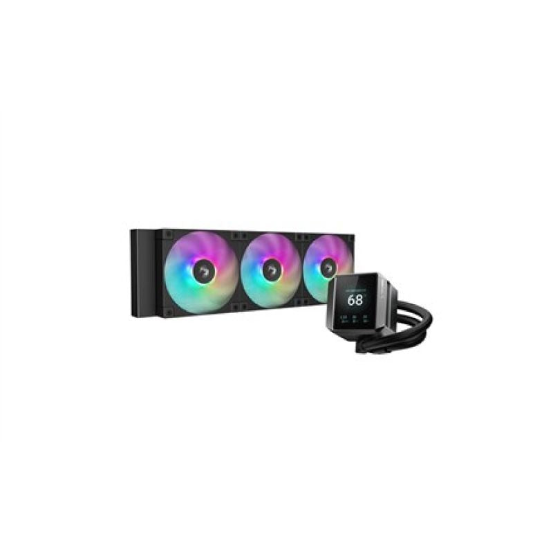 DeepCool MYSTIQUE 360 ARGB Processor All-in-one Liquid Cooler 12 cm Black 1 pc. Chłodzenie/Chłodzenie - zestawy chłodzenia wodnego Your Sports Performance