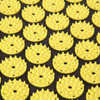 HMS AKM04 Premium Acupressure Mat, Black, Set with Pillow In preparation Your Sports Performance