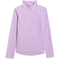 Women's fleece sweatshirt 4F F069 light purple 4FWAW25UFLEF069 52S In preparation Your Sports Performance