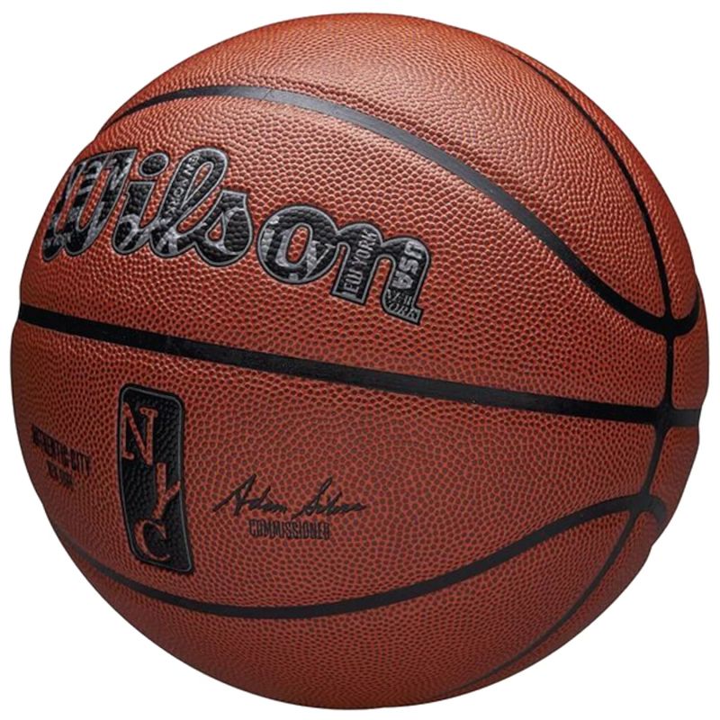 Wilson NBA Authentic City New York Ball WZ2016001XB Basketball Ball Accessories/Balls/Basketball Your Sports Performance