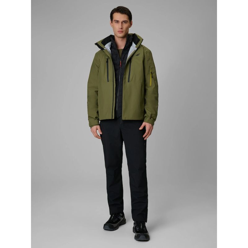 4F PRO trekking jacket, 20000 membrane, men's, 4F 4FWSS26TTJAM1101-43S