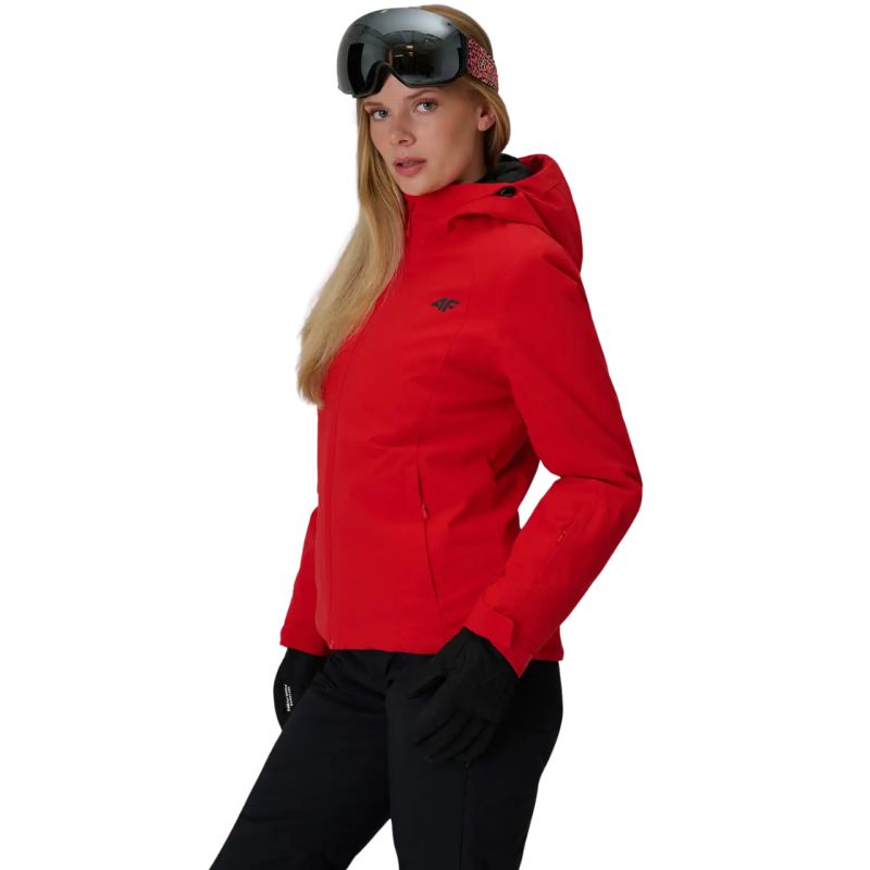 Women’s 4F F1221 Ski Jacket, Red 4FWAW26TTJAF1221 62S