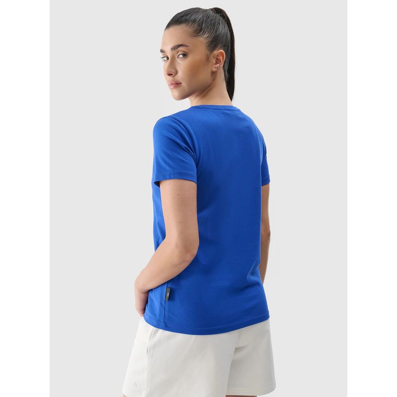 Women's regular printed T-shirt 4F 4FRSS24TTSHF2547-36S *Kategoria tymczasowa Your Sports Performance