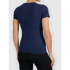 Women's basic V-neck T-shirt 4F 4FWMM00TTSHF3307-31S *Kategoria tymczasowa Your Sports Performance