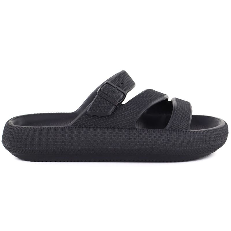 Women's sports flip-flops with a thick sole for the pool, black Big Star TT274A037 To be categorized Your Sports Performance