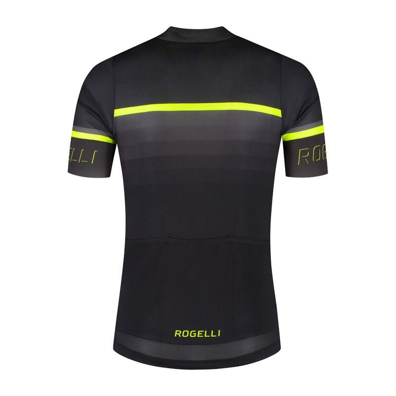 Rogelli HERO II T-shirt Black-Fluorescent 2XL Rogelli/Rower/Men/Koszulki Your Sports Performance