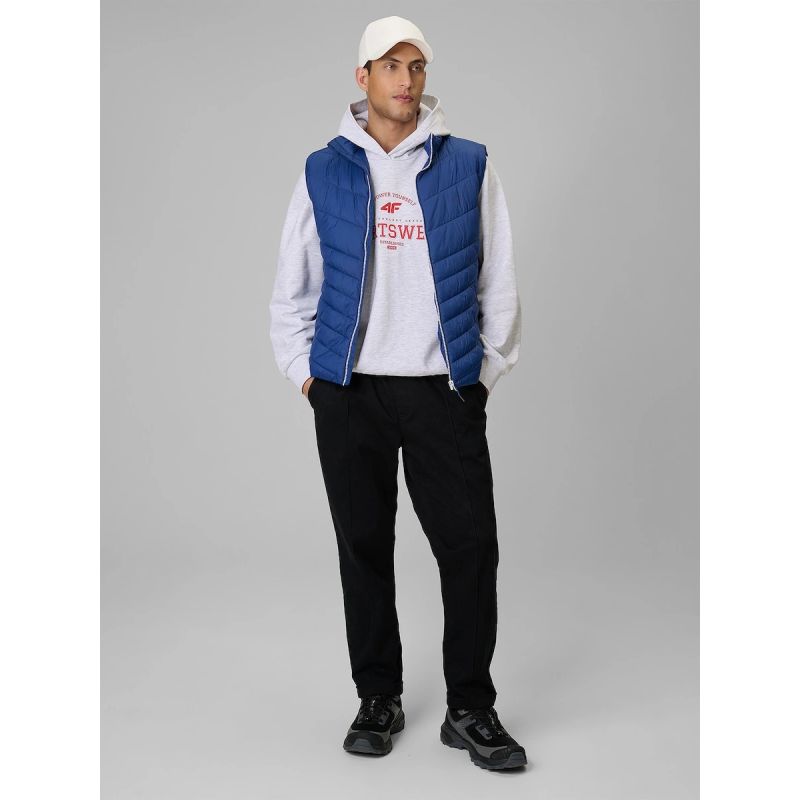 Men's vest with synthetic filling 4F 4FRSS26TVJAM383-30S