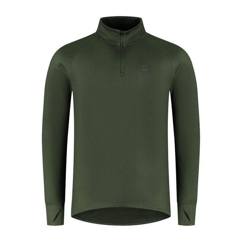 Rogelli ESSENTIAL running sweatshirt green 2XL Rogelli/Bieganie/Men/Bluzy Your Sports Performance