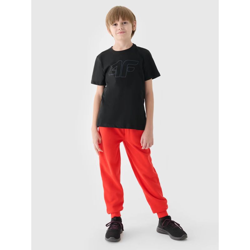 Boy's printed T-shirt 4F Junior 4FJWMM00TTSHM1627-20S *Kategoria tymczasowa Your Sports Performance