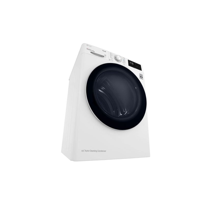 LG RH80V3AV6N Freestanding Front Loading Tumble Dryer 8kg A++ White AGD - Produkty/Pralki wolnostojące Your Sports Performance