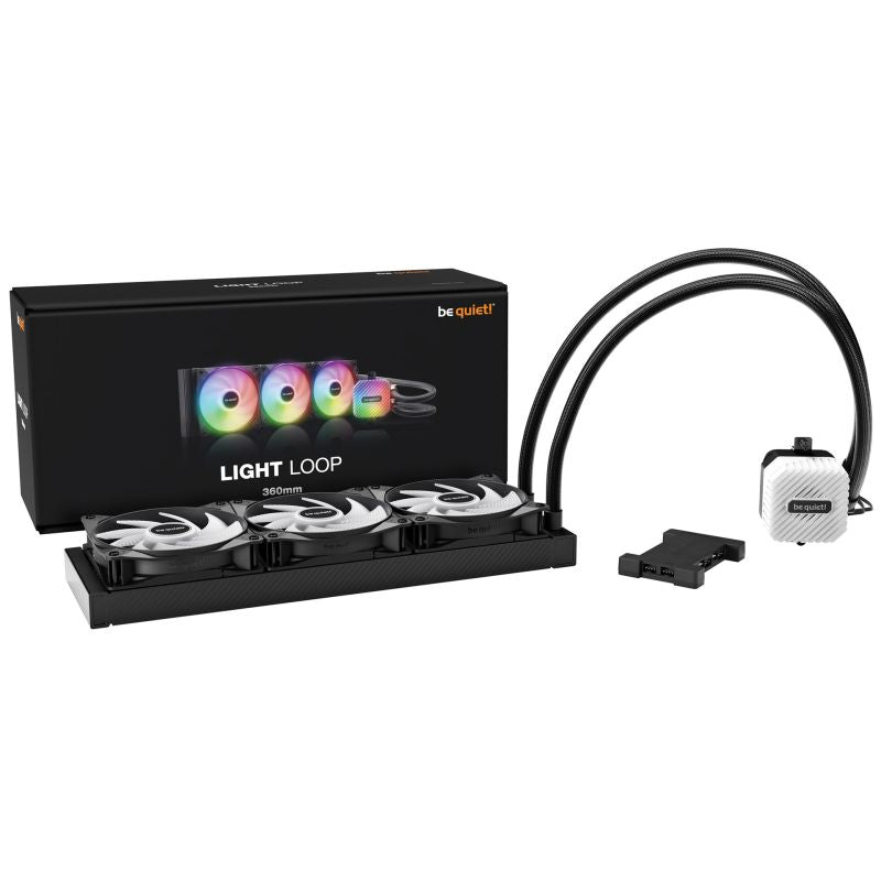 BE QUIET! Light Loop 360mm Black Water Cooling Chłodzenie/Chłodzenie - zestawy chłodzenia wodnego Your Sports Performance