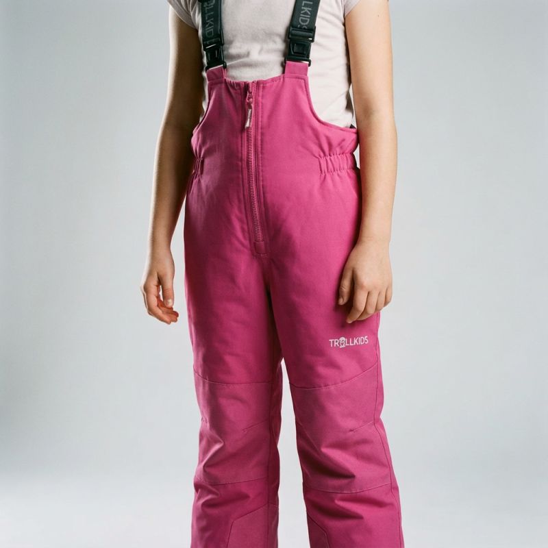 Trollkids Kids Nordkapp Pants children's winter sports ski pants pink (902-240) Clothing Your Sports Performance