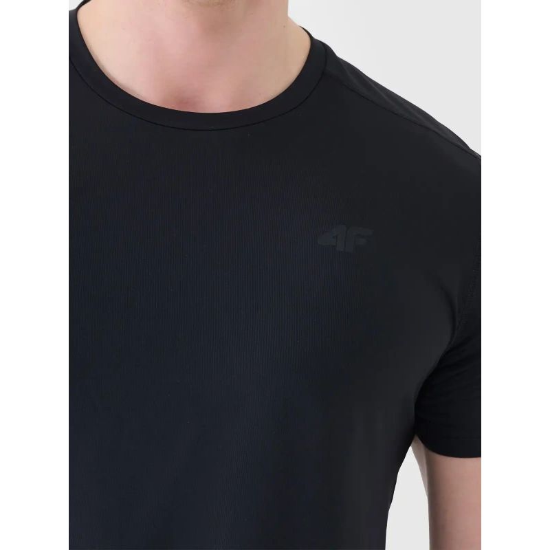 Men's training T-shirt with quick-drying finish 4F 4FWAW26TFTSM2355-20S