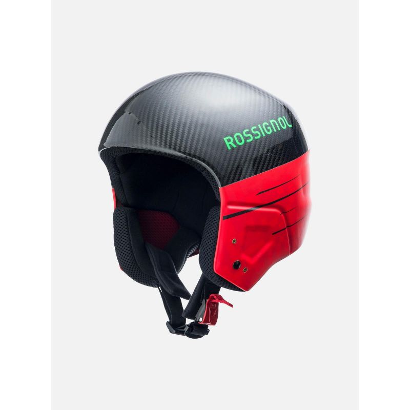 ROSSIGNOL HERO Giant Carbon FIS Green Ski Helmet Import z PMSport Your Sports Performance