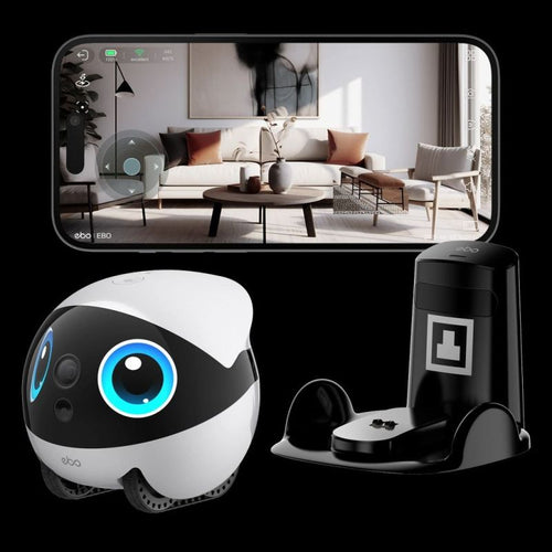 ENABOT Ebo AIR 2 Plus robot - home companion with monitoring and video calls function (white) (Gry i zabawki) Edukacja i rozwój/Interaktywne Your Sports Performance