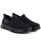 Men's slip-on shoes, black, Vanhorn WN32302 VanHorn