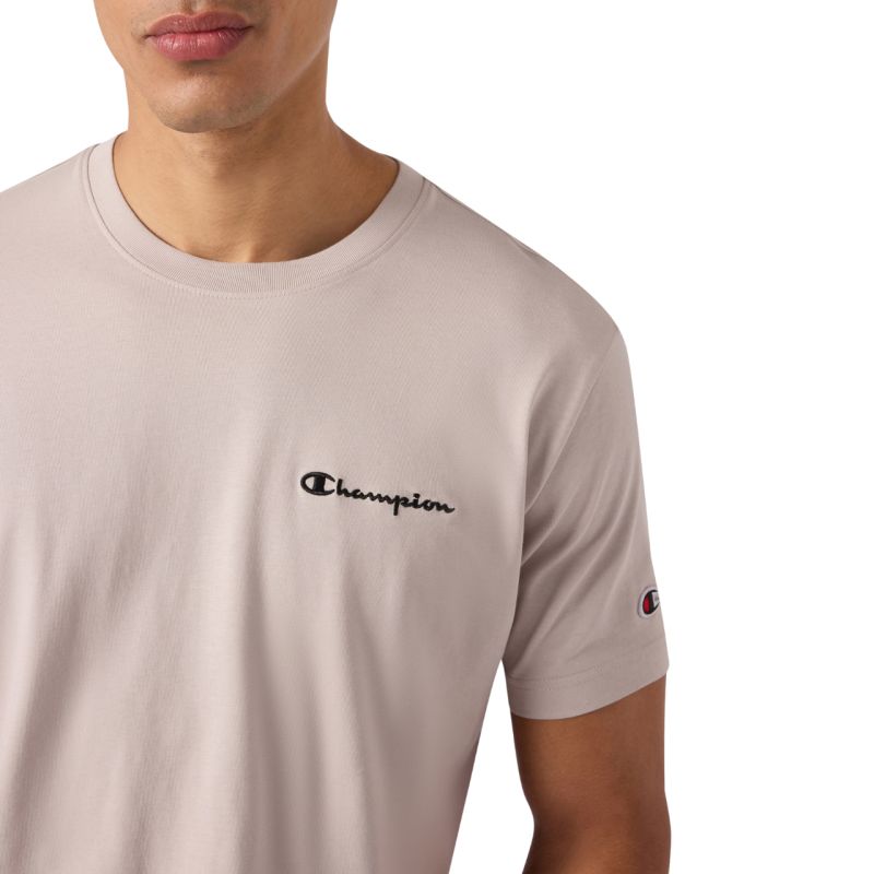 Men's Champion SS Tee Light Beige 221798 ES084