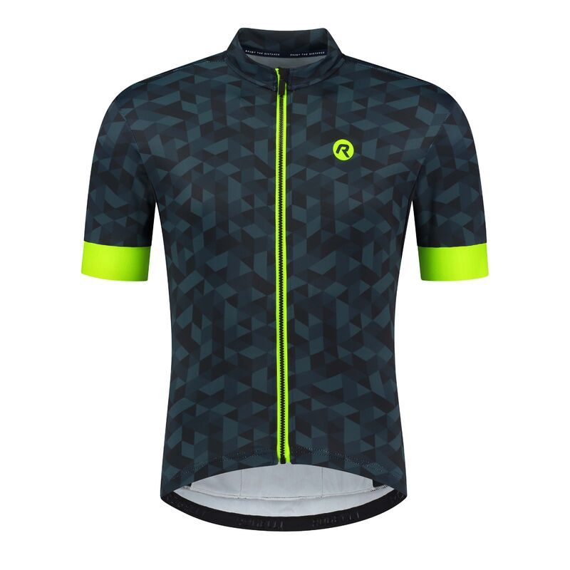 Rogelli RUBIK T-shirt blue-fluorescent M Rogelli/Rower/Men/Koszulki Your Sports Performance