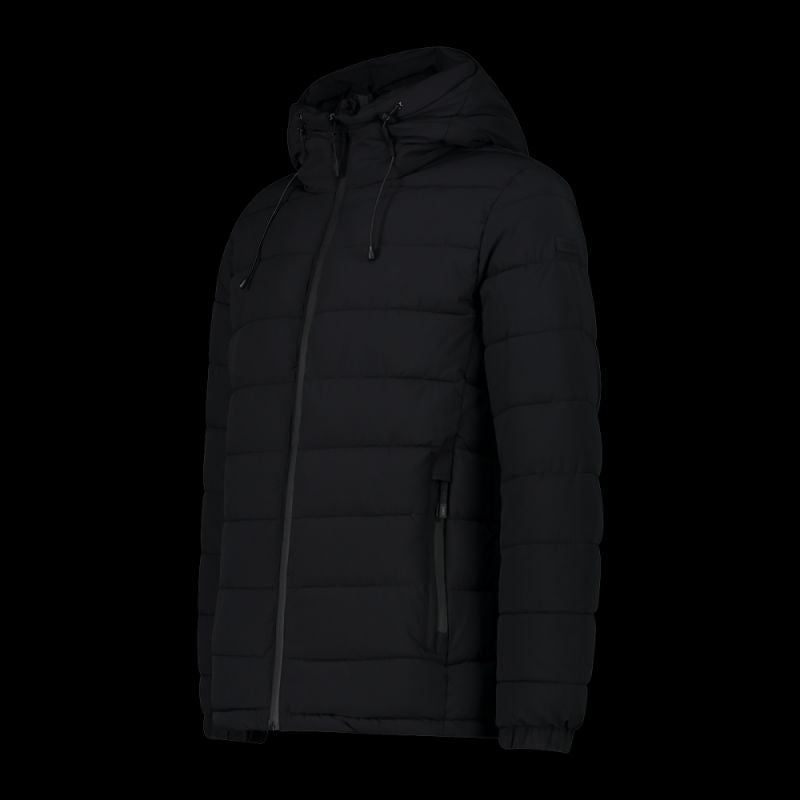 CMP men's winter sports jacket with hood, insulated, black (34K0167/U901) CMP