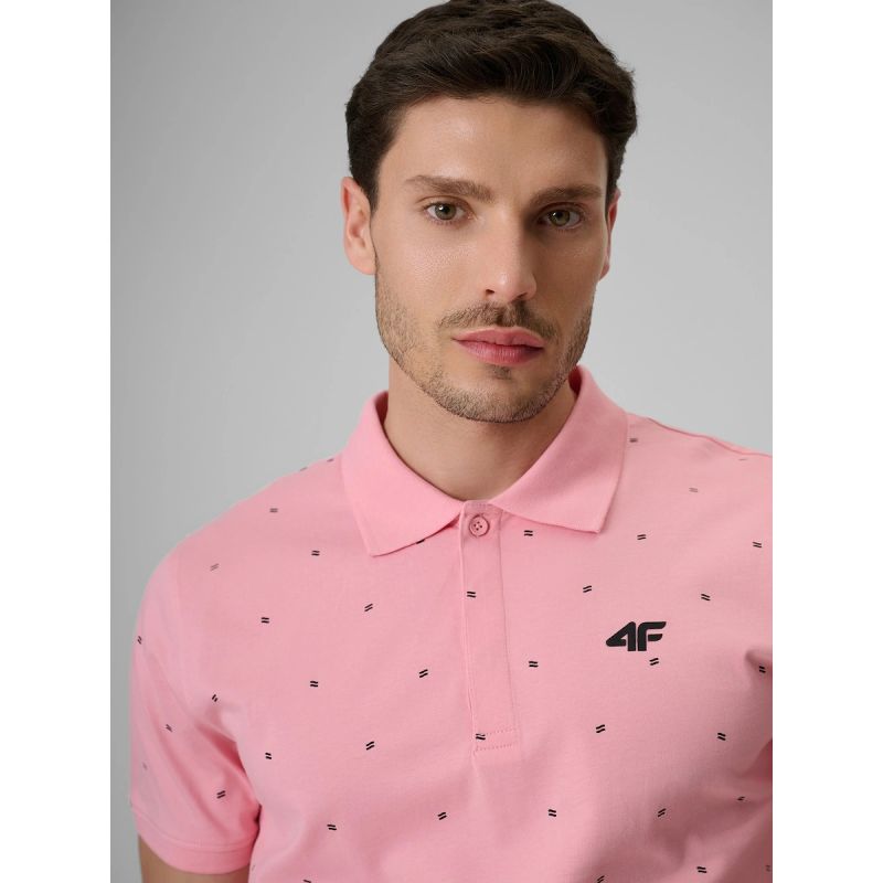 Men's regular polo shirt 4F 4FRSS26TPTSM0900-10S