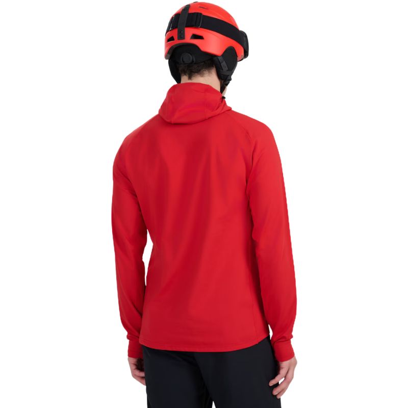 Men's thermal sweatshirt 4F M100 dark red 4FWAW25UBRUM100 61S In preparation Your Sports Performance