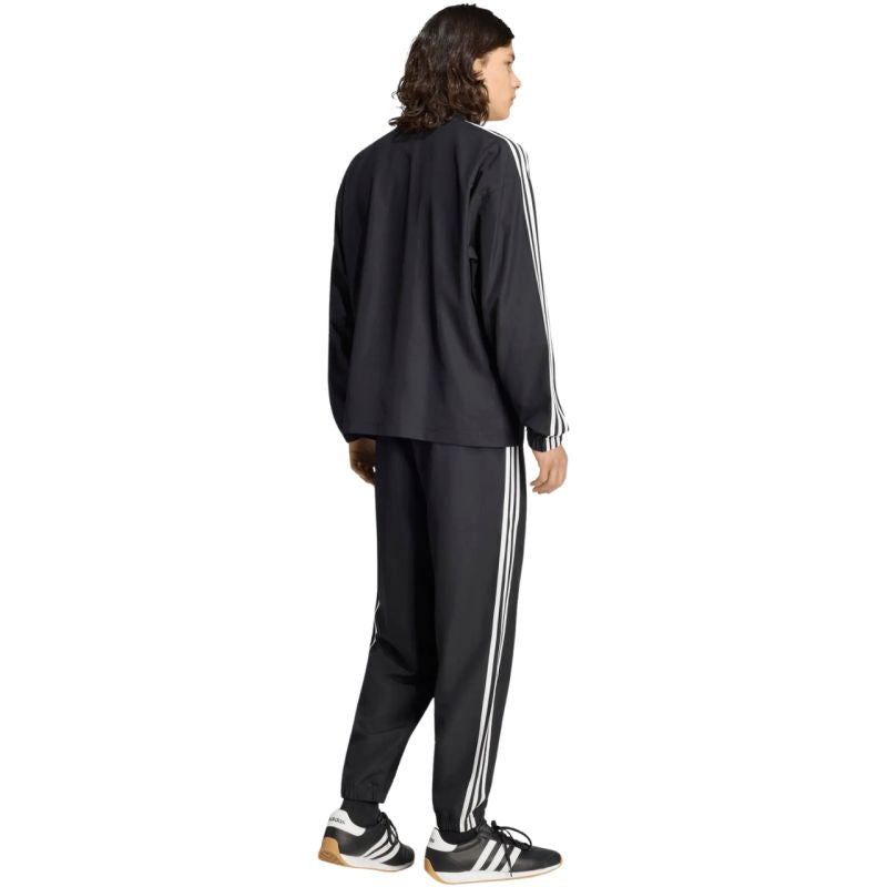 adidas 3-Stripes Woven Men’s Tracksuit Black KY2301