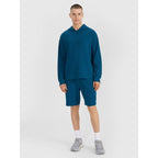 Men's sweatshirt with hood, open, 4F 4FWSS25TSWSM1558-46S *Kategoria tymczasowa Your Sports Performance