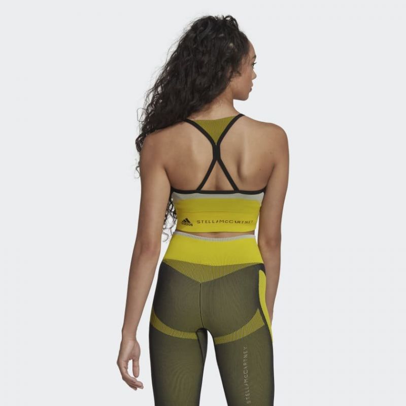 Adidas By Stella Mccartney Truestrength Yoga Knit Light-Support Bra HI4755 Clothing/Running Adidas