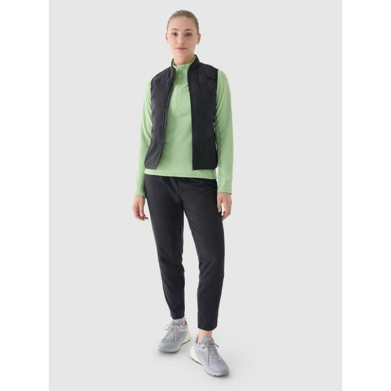 Women's slim quick-drying training sweatshirt 4F 4FWAW24TFSWF411-41S *Kategoria tymczasowa Your Sports Performance
