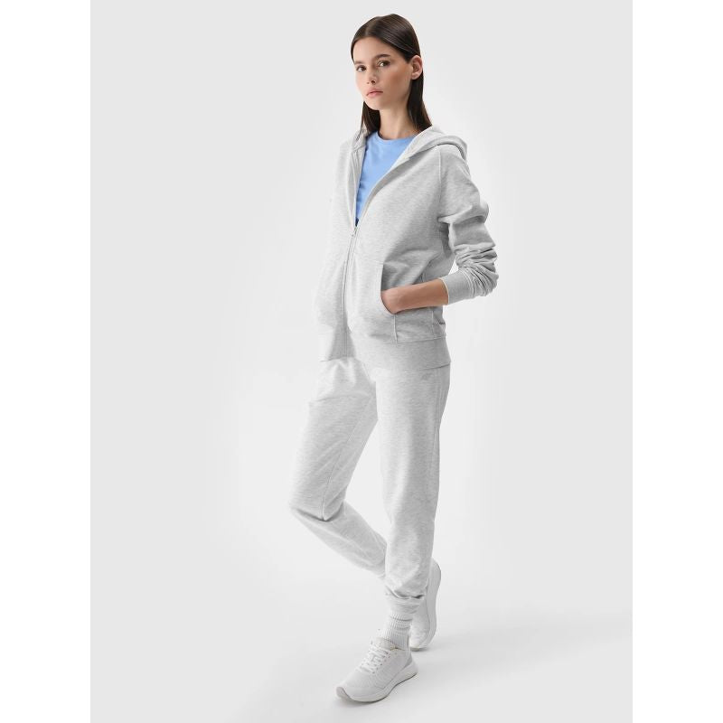 Women's zip-up hooded sweatshirt 4F 4FWMM00TSWSF1763-27M *Kategoria tymczasowa Your Sports Performance